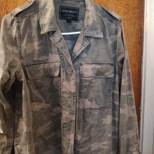 Lucky Brand Women's Utility Jacket in Camo